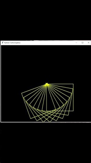 🌈 Python Turtle Rainbow Spiral – Easy & Amazing Art! #amazing #complete #difference #inpython