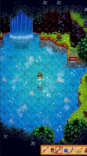 Swimming Around In The Water Stardew Valley VERY Expanded Mod Collection #stardewvalley #cozygaming