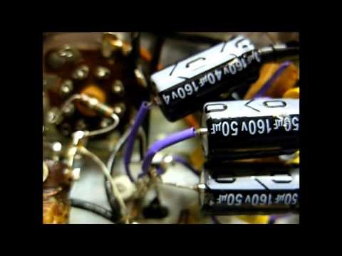 1940's GE tube radio chassis repair (simple fix)