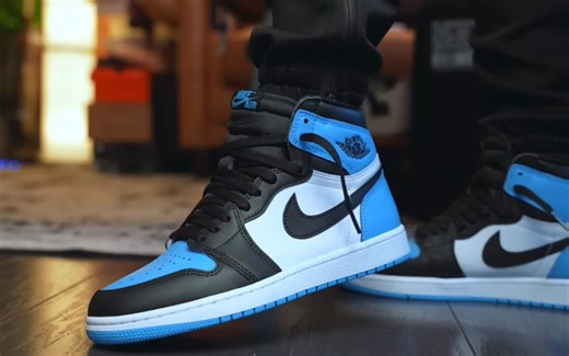 Air Jordan 1 UNC Toe 北卡蓝 蓝脚趾 AJ1｜TonyD2Wild