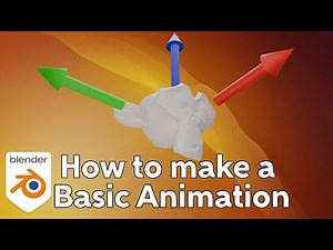 How to make a basic Animation - Blender 4.5