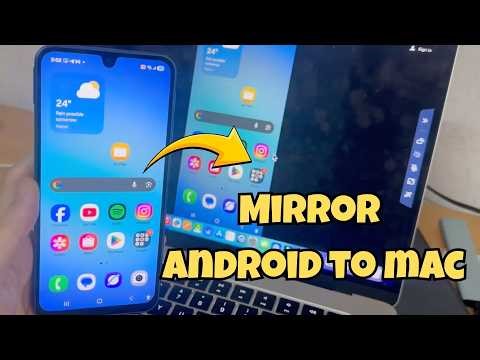 How to screen mirror Android to Mac | Mirror android to mac