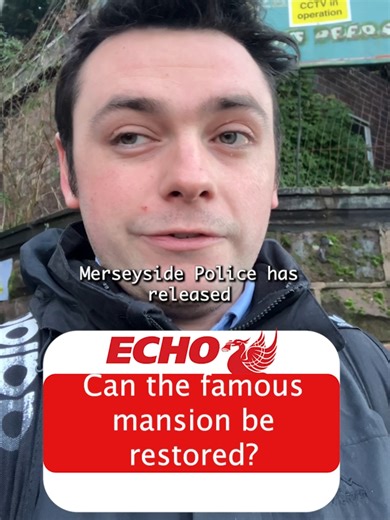 Questions remain about the future of an historic building which was gutted by a huge fire six months ago. Scenes of the blaze at Woolton Hall on the evening of Thursday August 19 2025 made national headlines #liverpoolecho #merseyside #anniversary