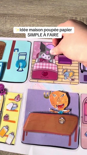 Comment faire ta propre maison de poupée en papier