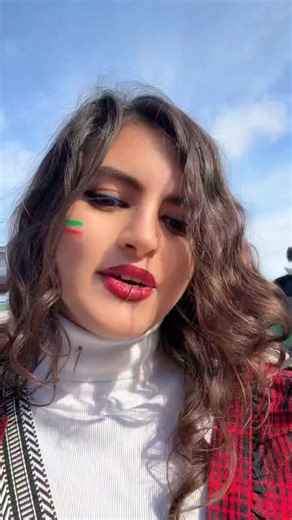 🚨🇮🇷The girl, who lit a cigarette with the photo of Ali Khamenei, celebrates the death of the supreme ayatollah with this video. | David J Harris Jr.