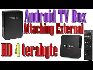 Attaching External HD to MXQ PRO Android Tv Box