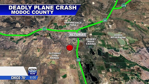 1 dead in Modoc County plane crash