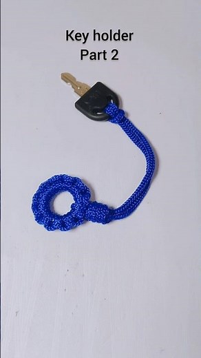keyholder paracord macrame tutorial #gelangparacord #macramekeychain
