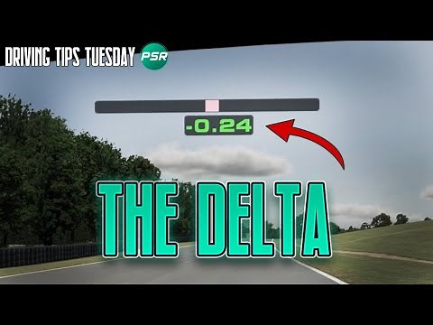 What is the Delta in iRacing and how can you use it to go faster?