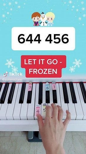 Let It Go - Frozen (Piano Tutorial) #letitgopiano #letitgofrozen #letitgoelsa #easypianotutorial #pianobeginner #summypiano
