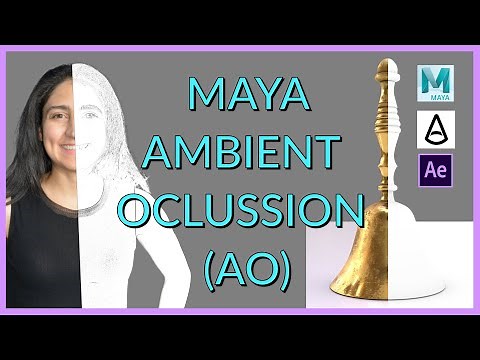 Maya Tutorial: Ambient Occlusion (AO) Pass using Arnold