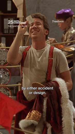 always read the fine print. watch the santa clause during #25DaysOfChristmas on Freeform | Freeform’s 25 Days of Christmas
