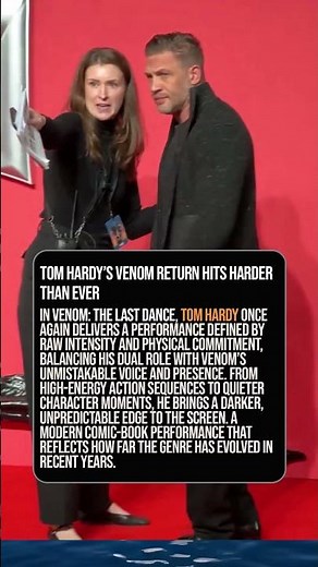 Tom Hardy’s Venom Return Hits Harder Than Ever 😳🔥
