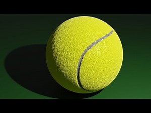 A MODO Fan looks at Blender 2.80 - Tennis Ball with Particles