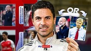 Pep Guardiola or Arsene Wenger? | Mikel Arteta Sticker Book Challenge