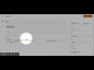 How do I use the "create a copy for each student" feature in Google Classroom?