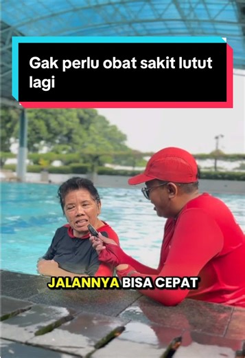 Gak perlu obat sakit lutut lagi #nyerilutut #sakitlutut #terapiair