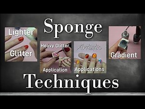 Learn Nail Art Techniques Using A Sponge!
