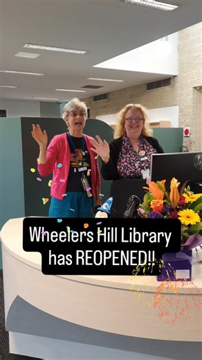 The renovations at Wheelers Hill Library are now complete and the library has reopened! The refreshed space is looking amazing with natural tones, open space, some new furniture and of course the tree in the children's area! Visitors are already enjoying the library again and we're so happy to see our customers coming back in 😀❤️ Normal opening hours have resumed. We look forward to seeing you soon! #monash #MonashLibraries #publiclibraries #librarieschangelives #libraryreel #wheelershilllibrar