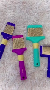 Chris Christensen Universal Slicker Brush and Ice on Ice Finishing Spray Grooming Bundle - Purple, Small - For All Breeds and Coat Types, Detangling, Extra Large Pins, Ready to Use, 16 oz