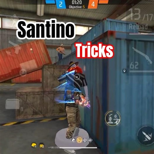 Perfect Use of Santino🗿 #freefire #garenafreefire #ytshorts #freefiremax