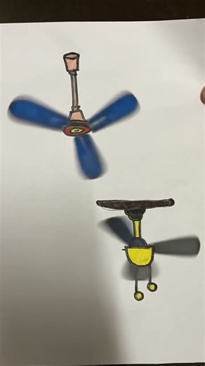 Baby 👶🏼 Draw Ceiling Fan 😂😱👍🏽#ceilingfan #ytshorts