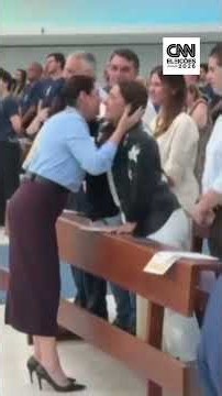 Flávio Bolsonaro após missa em Brasília: "Somos todos cristãos"