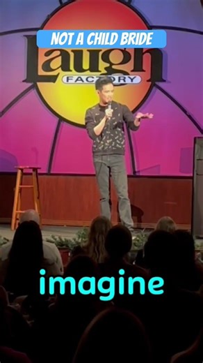 Not a child bride. #standupcomedy #asian #jewish #laughfactory #chicago