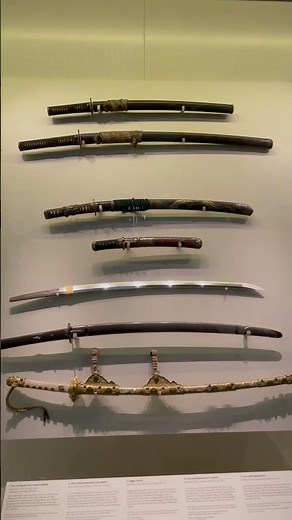 Different Types of Japanese Swords | Victoria and Albert Museum | London | 🇬🇧