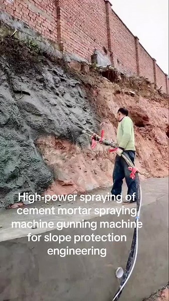 High-Power Cement Mortar Spraying Machines