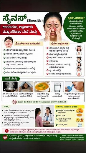 🌿 Natural Home Remedies for Sinusitis Relief | Reduce Sinus Pain & Congestion Naturally🌿