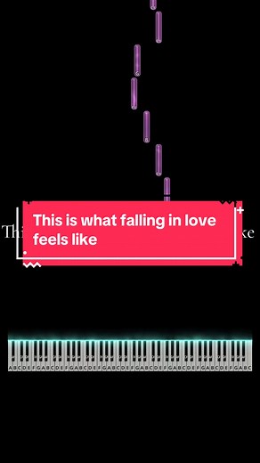 Piano Tutorial: What Falling in Love Feels Like