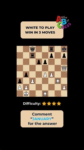 💡 Hint: Don’t rush the “beautiful move.” Qxh7 looks crushing — which is exactly why it’s dangerous. The worst moment in chess isn’t being worse… it’s thinking you’re brilliant. Chess is concrete: 👉 Does it work right now, in this position? This puzzle is about discipline: 1️⃣ The tempting sacrifice fails 2️⃣ Black has a hidden resource 3️⃣ Your “brilliancy” helps your opponent Before you play it, ask: what’s their reply? Strong players calculate: “What if it doesn’t?” ♟️ #chesspuzzle