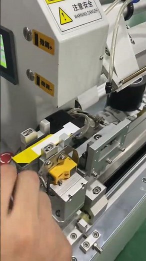 With simple setup, wire labeling can be carried out easily#labelingmachine #labeler