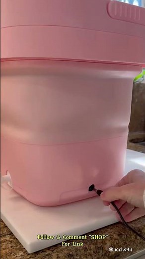 Amazon Portable Washing Machine 🧺✨ Foldable Mini Washer!