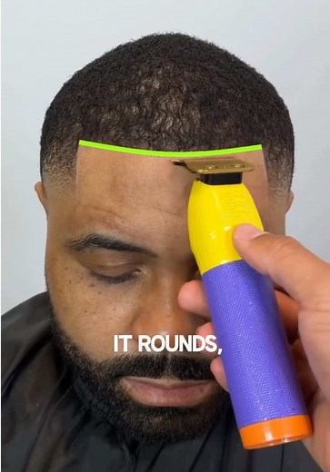 The PERFECT Hairline / Edge Up Tutorial ⚡️💈 Barber Explanation Step by Step 🔥 Beginner Friendly 📚 Barber 📱 @the4thken #barberlife #fyp #taperfade #asmrsounds #tutorial