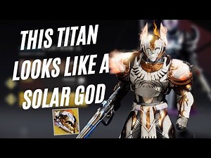 DESTINY 2 TITAN FASHION HOW TO STYLE LORELEY SPLENDOR EXOTIC HELMET (AMAZING BUILD)
