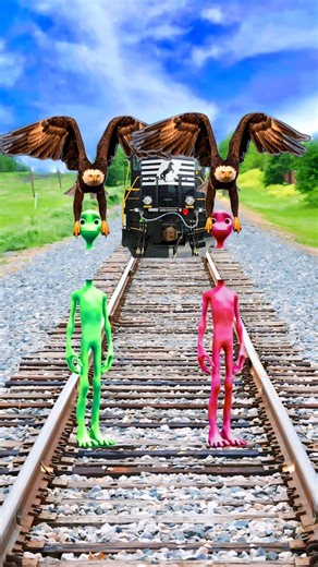 Two alien head Kavita & train vs alien d...more