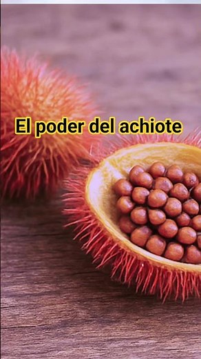 Achiote and its benefits #plants #natural #aloevera #natural #greenjuices