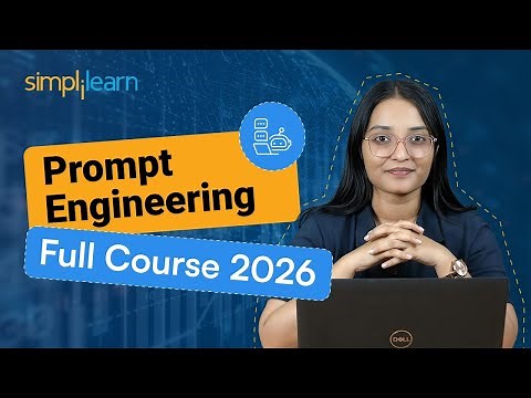 Prompt Engineering Full Course 2026 | Generative AI | Prompt Engineering Tutorial| Simplilearn