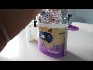 How to safely prepare infant powder formula (Enfamil)