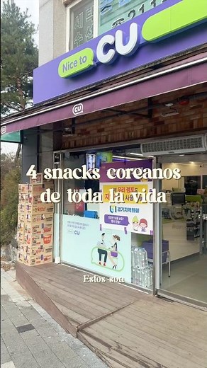 4 classic Korean snacks