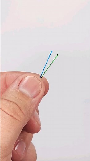 ✅️The easiest way to tie a blood knot🎣 #fishing #fishingknot #knottutorial