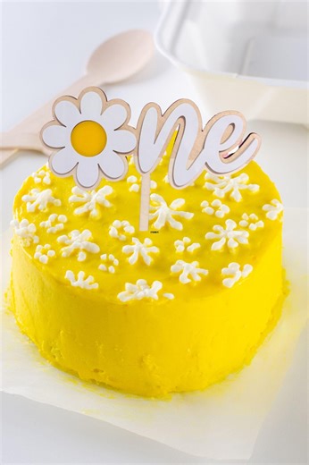 One Daisy Cake Topper |daisy First Birthday Cake Topper | Sweet Daisy Birthday Topper | Daisy Girl, Daisy Firts Birthday, Daisy Party - Etsy