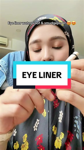 Eye liner waterproof, smudgeproof. 😍😍😍 #eyeliner