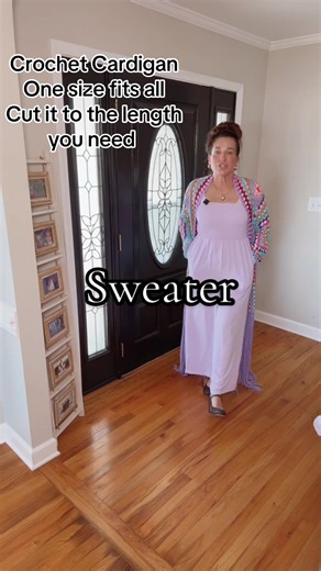 Adorable Crochet Cardigan Tutorial for All Sizes