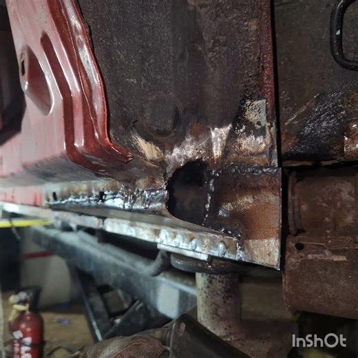 Honda element inners and outter rocker repair jack point fixed. #restoration #rustrepair #honda
