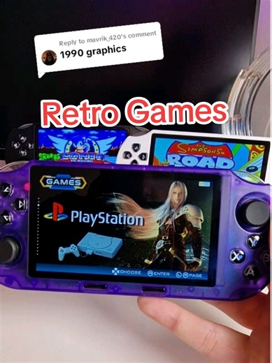 Top Retro Handheld Gaming Console with 22,000 Games