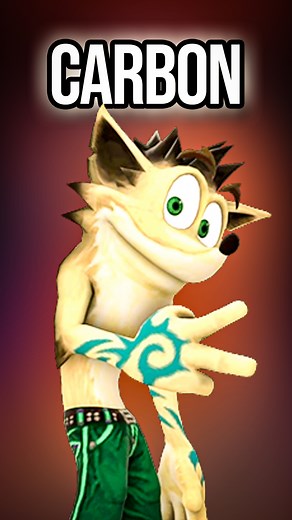 El Origen de Carbon Crash #crashbandicoot | Archie