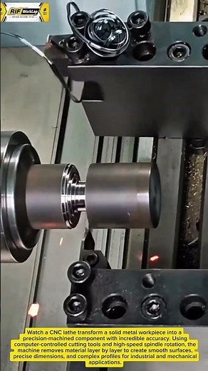 CNC Precision Metal Turning Machine | High-Speed Lathe Machining Process